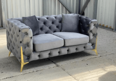 Paris Sofa UK - Detail view of premium sofas from Newcastle Beds UK